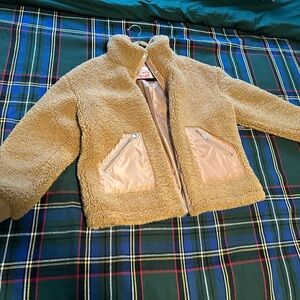 Levi's Tan Sherpa Women’s M Jacket